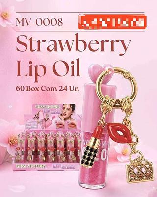 STEAWBERRY LIP GLOSS--24PCS/6.50