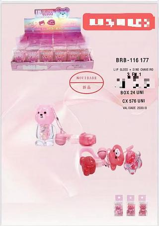 BOBBI RARA LIP GLOSS-24PCS/6.50