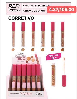 YVISIY CORRETIVO LIQUIDO-24PCS/4.37