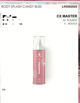 LUANEVE BODY SPLASH-24PCS/8.50