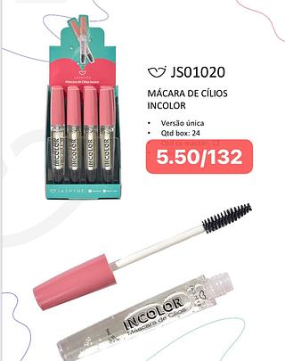 JASMYNE MASCARA DE CILIOS INCOLOR-24PCS/5.00