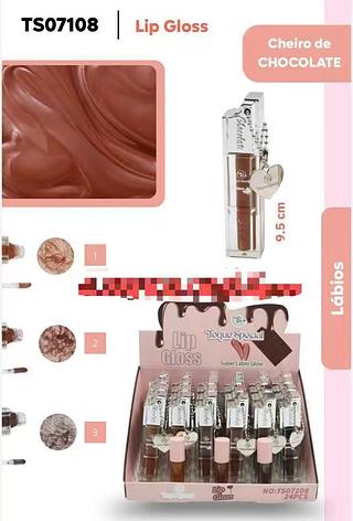 TOQUE ESPECIAL LIP GLOSS -24PCS/4.25