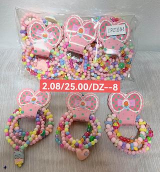 PULSEIRA INFANTIL KIT4PCS-12SAQUINHA/2.00