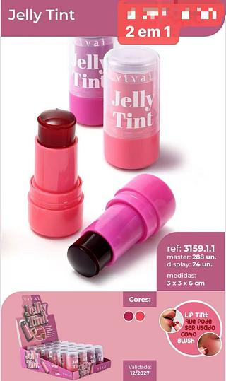 vivai jelly tint 2en 1-24pcs/4.75