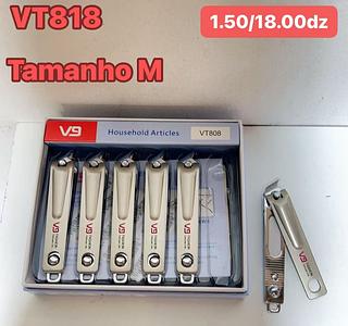CORTADOR DE UNHA- TAMANHO M-12PCS/1.50