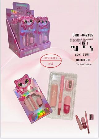 BOBBI RARA LIP GLOSS 4 EM 1-12PCS/9.00