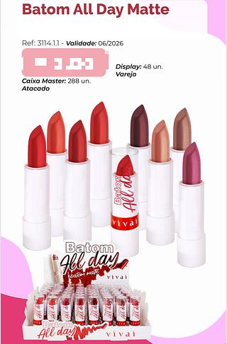 VIVAI BATOM ALL DAY MATTE-48PCS/2.18