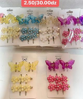 PRESILHA DE BICO DE PATO KIT4PCS/2.50