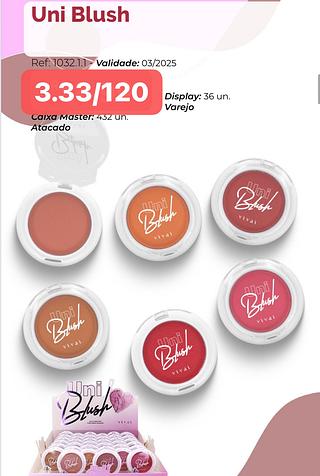VIVAI UNI BLUSH-36PCS/3.33
