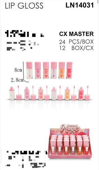 LUANEVE LIP GLOSS-24PCS/5.00