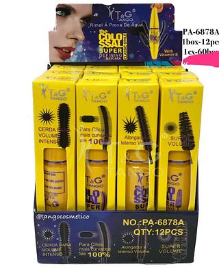 TANGO MASCARA PARA CILIO COLOSSAL-12PCS/6.00